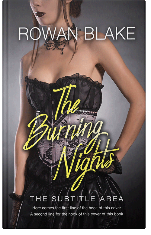 Front view of Premade Erotica Book Cover - Thunder #37201 | BookCoverZone*
