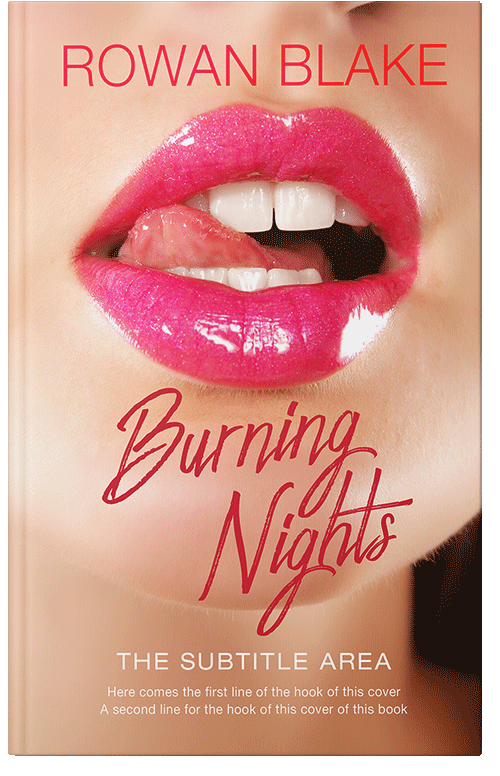 Front view of Premade Erotica Book Cover - Tonys Pink #37204 | BookCoverZone