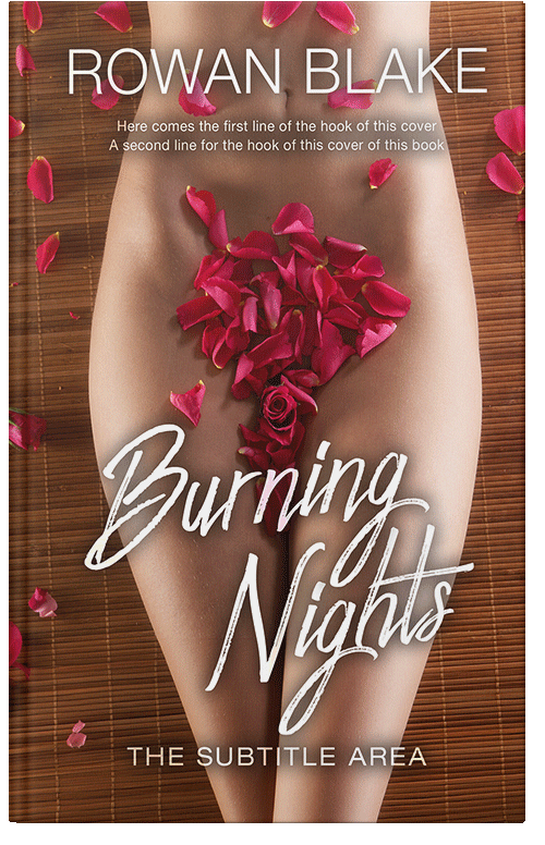 Front view of Premade Erotica Book Cover - Nutmeg #37205 | BookCoverZone*