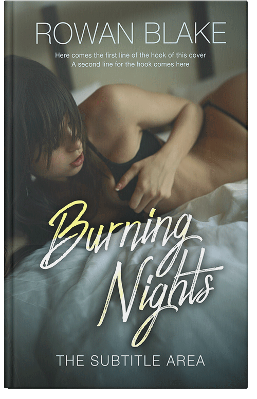 Front view of Premade Erotica Book Cover - Gray Asparagus #37209 | BookCoverZone*