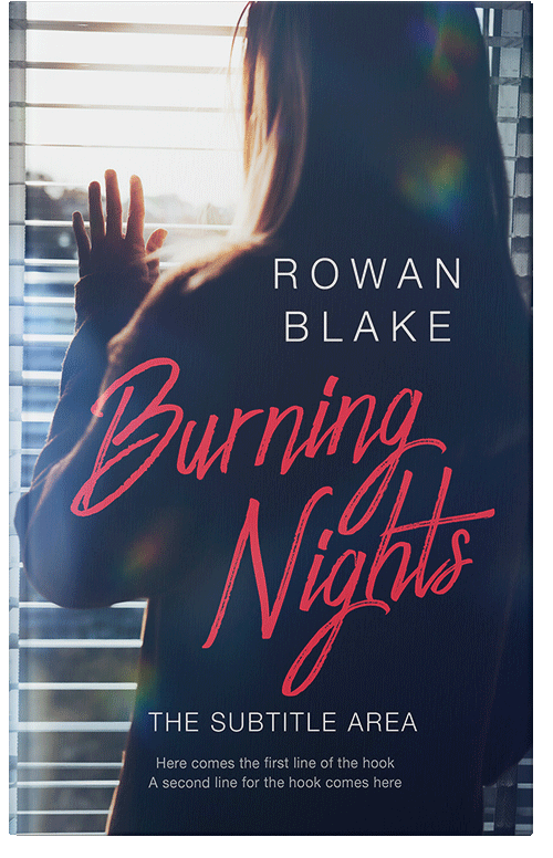 Front view of Premade Teen & Young Adult Book Cover - Cavern Pink #37217 | BookCoverZone