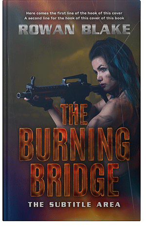 Premade Book Cover Thunder - ID 37224