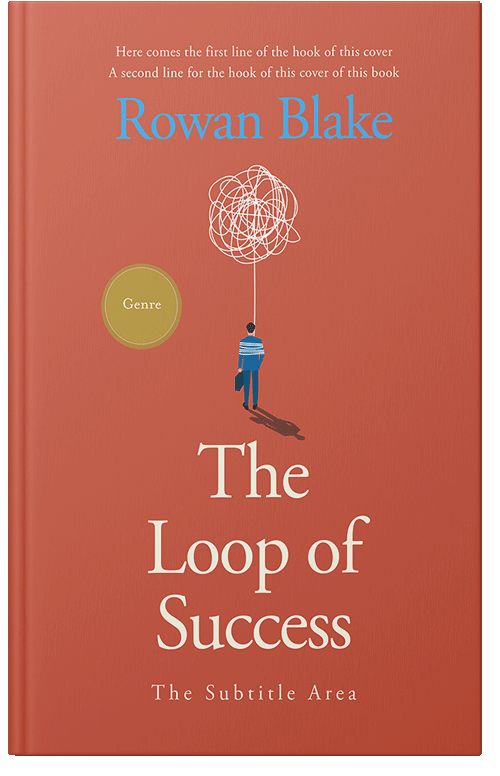 Front view of Premade Business Book Cover - Mojo #37231 | BookCoverZone