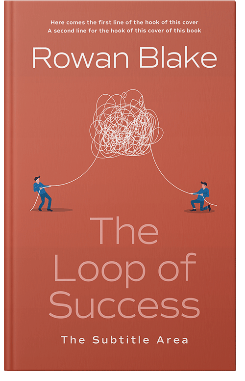 Front view of Premade Business Book Cover - Fuzzy Wuzzy Brown #37233 | BookCoverZone*