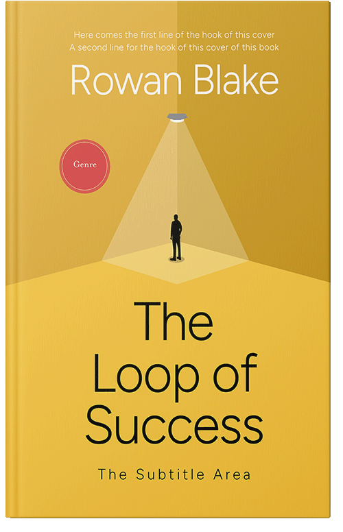 Front view of Premade Business Book Cover - Tulip Tree #37235 | BookCoverZone