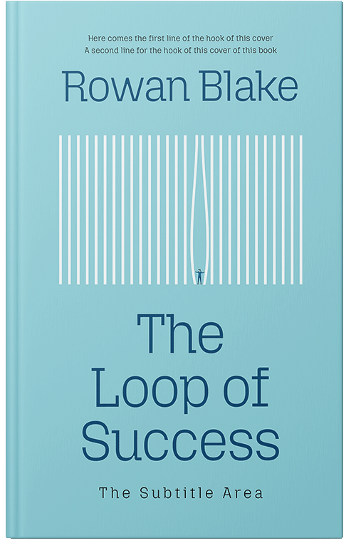 Front view of Premade Business Book Cover - Morning Glory #37237 | BookCoverZone