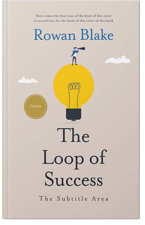 Front view of Premade Business Book Cover - Pearl Bush #37238 | BookCoverZone*