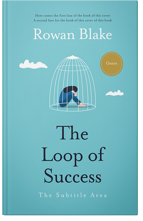 Front view of Premade Self-Improvement & Self-Help Book Cover - Downy #37244 | BookCoverZone