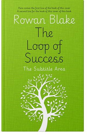 Premade Book Cover Pistachio