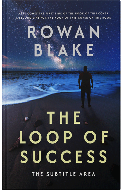 Front view of Premade Mystery & Thriller & Suspense Book Cover - Ebony #37257 | BookCoverZone