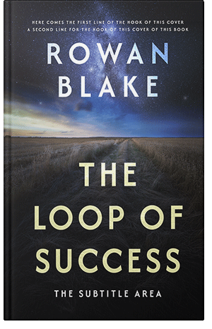 Premade Book Cover Shark