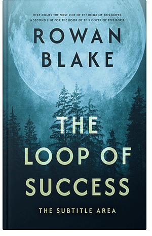 Premade Book Cover Powder Blue