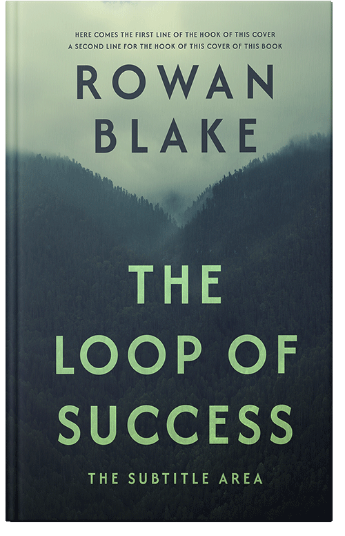 Front view of Premade Nature Book Cover - Norway #37261 | BookCoverZone