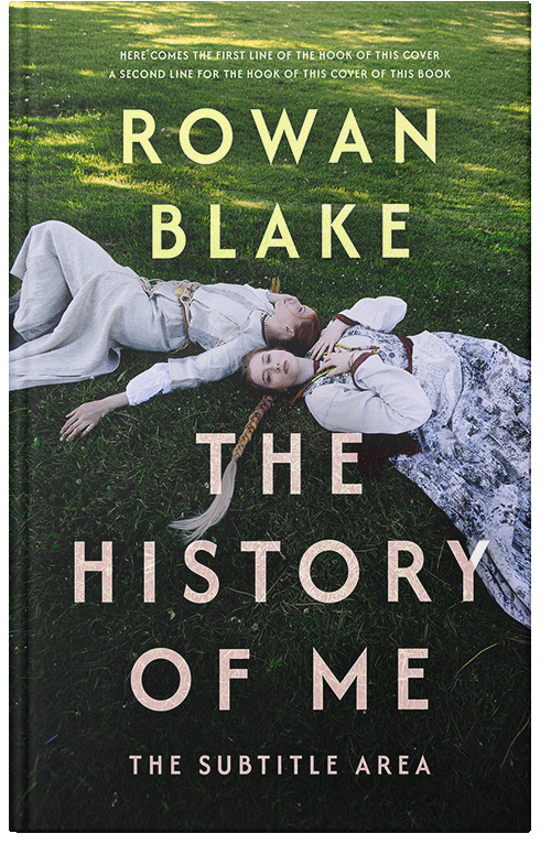 Front view of Premade Literary Fiction Book Cover - Swirl #37264 | BookCoverZone