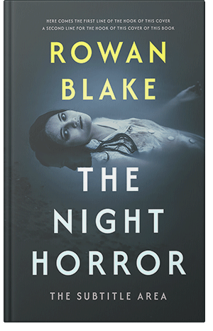 Premade Book Cover Limed Spruce