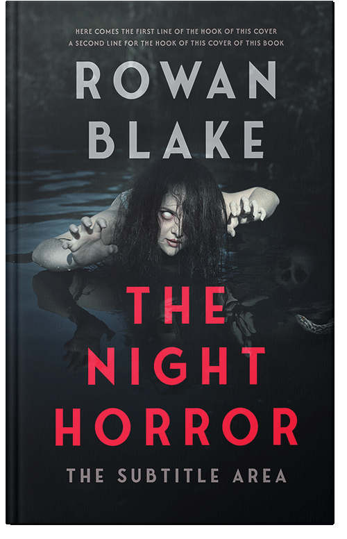 Front view of Premade Horror Book Cover - Bunker #37276 | BookCoverZone