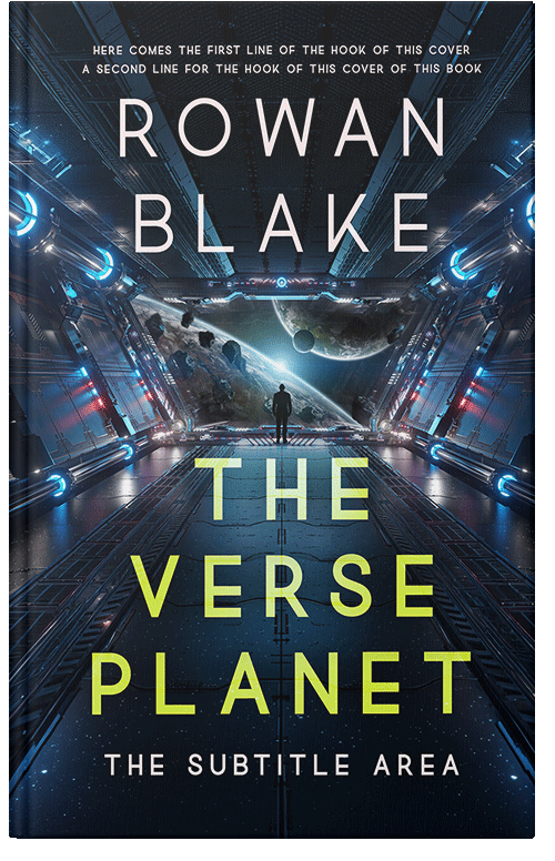 Front view of Premade Science Fiction Book Cover - Big Stone #37279 | BookCoverZone