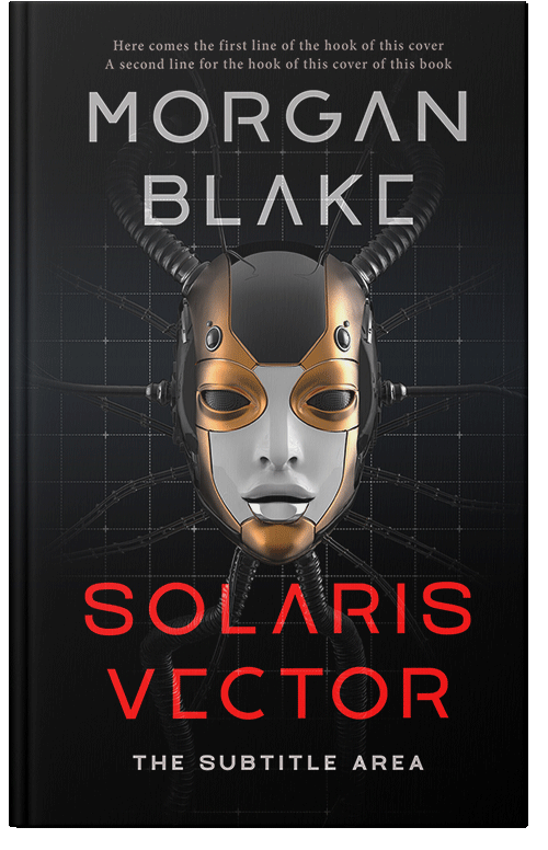 Front view of Premade Science Fiction Book Cover - Old Rose #37283 | BookCoverZone