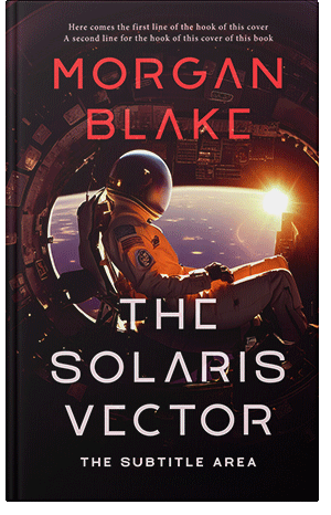 Premade Book Cover Burning Sand
