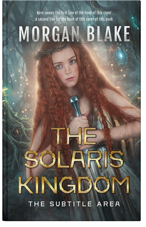 Front view of Premade Fantasy Book Cover - Armadillo #37313 | BookCoverZone