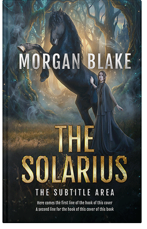 Premade Book Cover Outer Space