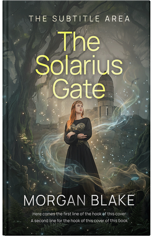 Front view of Premade Fantasy Book Cover - Heavy Metal #37323 | BookCoverZone