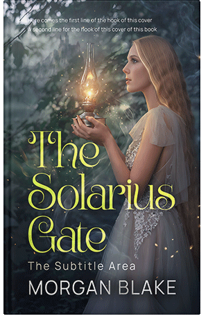 Premade Book Cover Outer Space