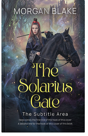 Premade Book Cover Ebony Clay