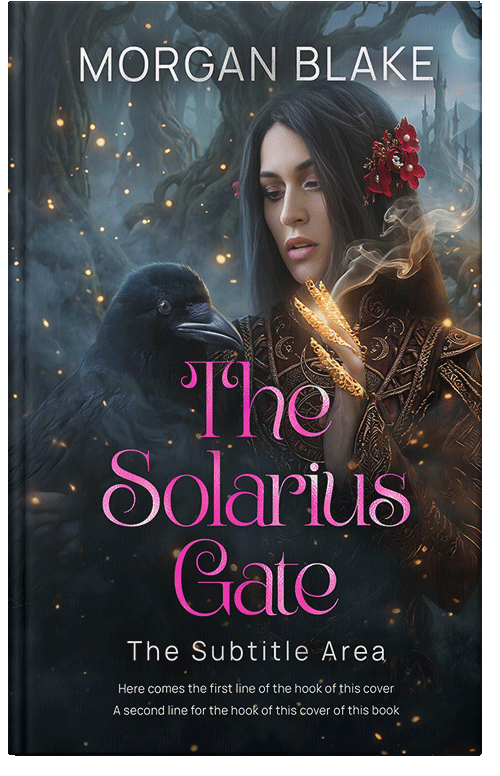 Front view of Premade Fantasy Book Cover - Shark #37332 | BookCoverZone