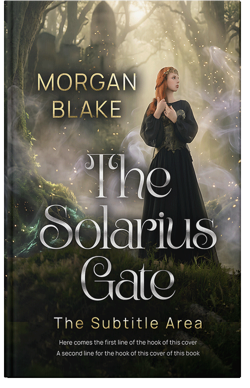 Front view of Premade Fantasy Book Cover - Coral Reef #37334 | BookCoverZone
