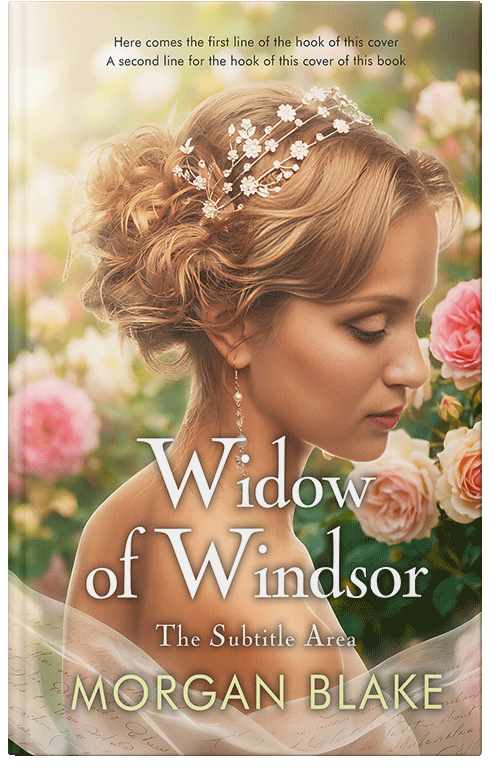 Front view of Premade Royal Romance Book Cover - Muddy Waters #37340 | BookCoverZone
