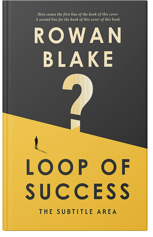 Front view of Premade Business Book Cover - Mine Shaft #37361 | BookCoverZone
