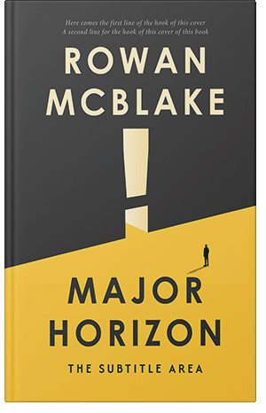 Premade Book Cover Mine Shaft