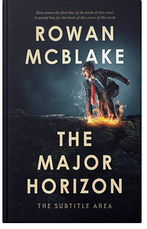 Premade Book Cover Vulcan