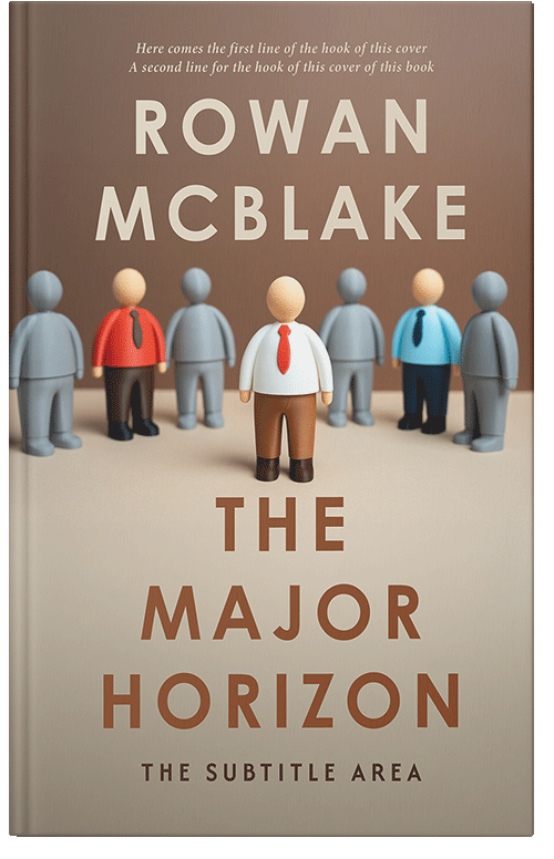 Front view of Premade Business Book Cover - Malta #37372 | BookCoverZone