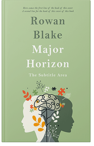 Premade Book Cover Swamp Green