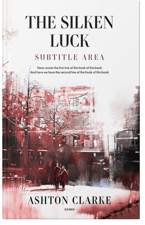 Front view of Premade Romance Book Cover - Dust Storm