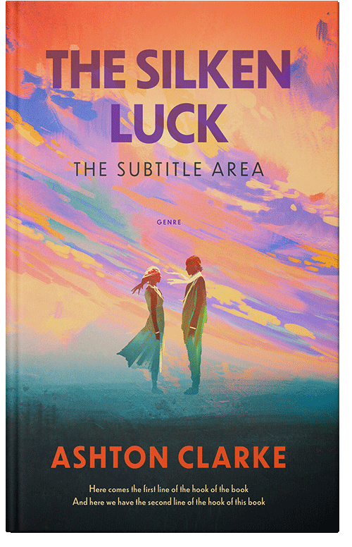 Front view of Premade Romance Book Cover - Cameo