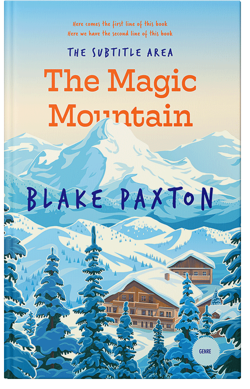 Front view of Premade Literary Fiction Book Cover - Edgewater