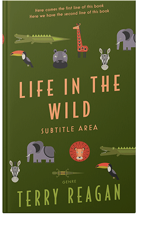 Pre Made Book Cover Clover