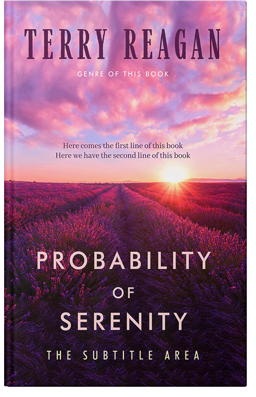 Front view of Premade Nature Book Cover - Loulou