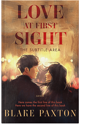 Pre Made Book Cover Driftwood