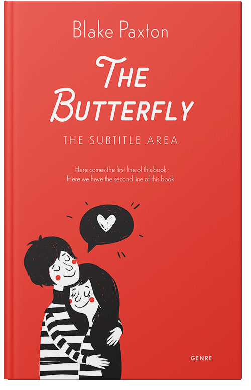 Front view of Premade Romance Book Cover - Cinnabar