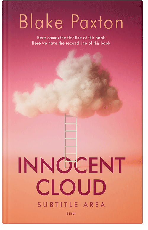 Front view of Premade Fantasy Book Cover - Rose Bud