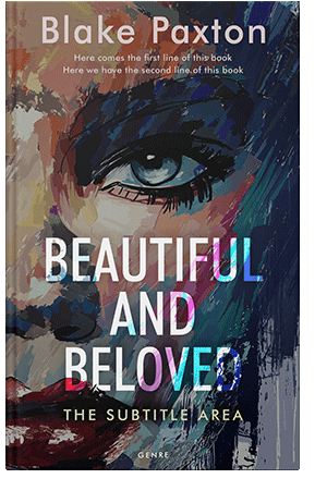 Pre Made Book Cover Ebony Clay