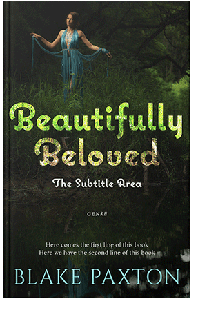 Pre Made Book Cover Marshland