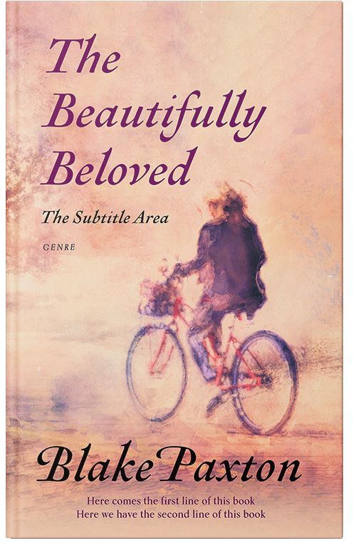 Front view of Premade Teen & Young Adult Book Cover - Mandys Pink