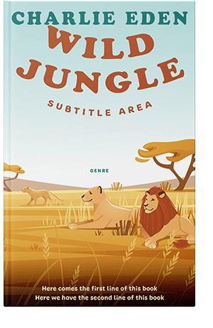 Pre Made Book Cover Tasman