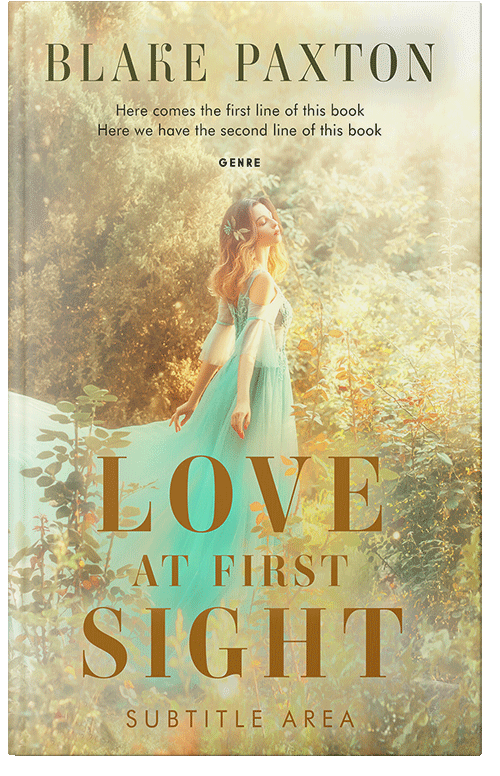 Front view of Premade Romance Book Cover - Yuma