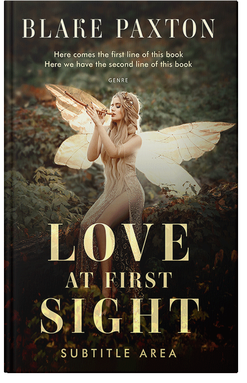 Front view of Premade Fantasy Book Cover - Pavlova